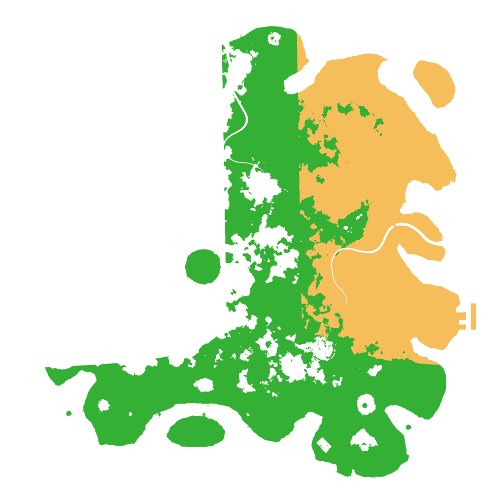 Biome Rust Map: Procedural Map, Size: 3850, Seed: 1466210839