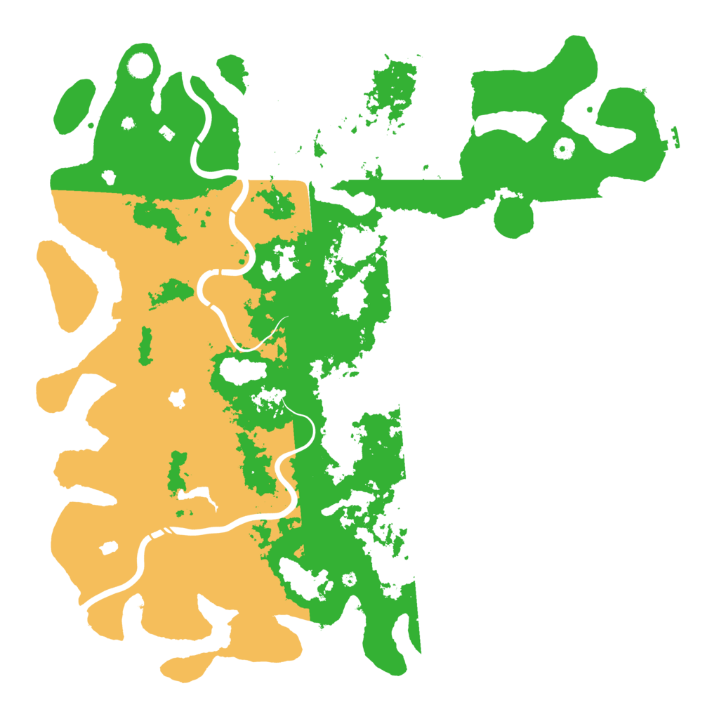 Biome Rust Map: Procedural Map, Size: 5000, Seed: 2144