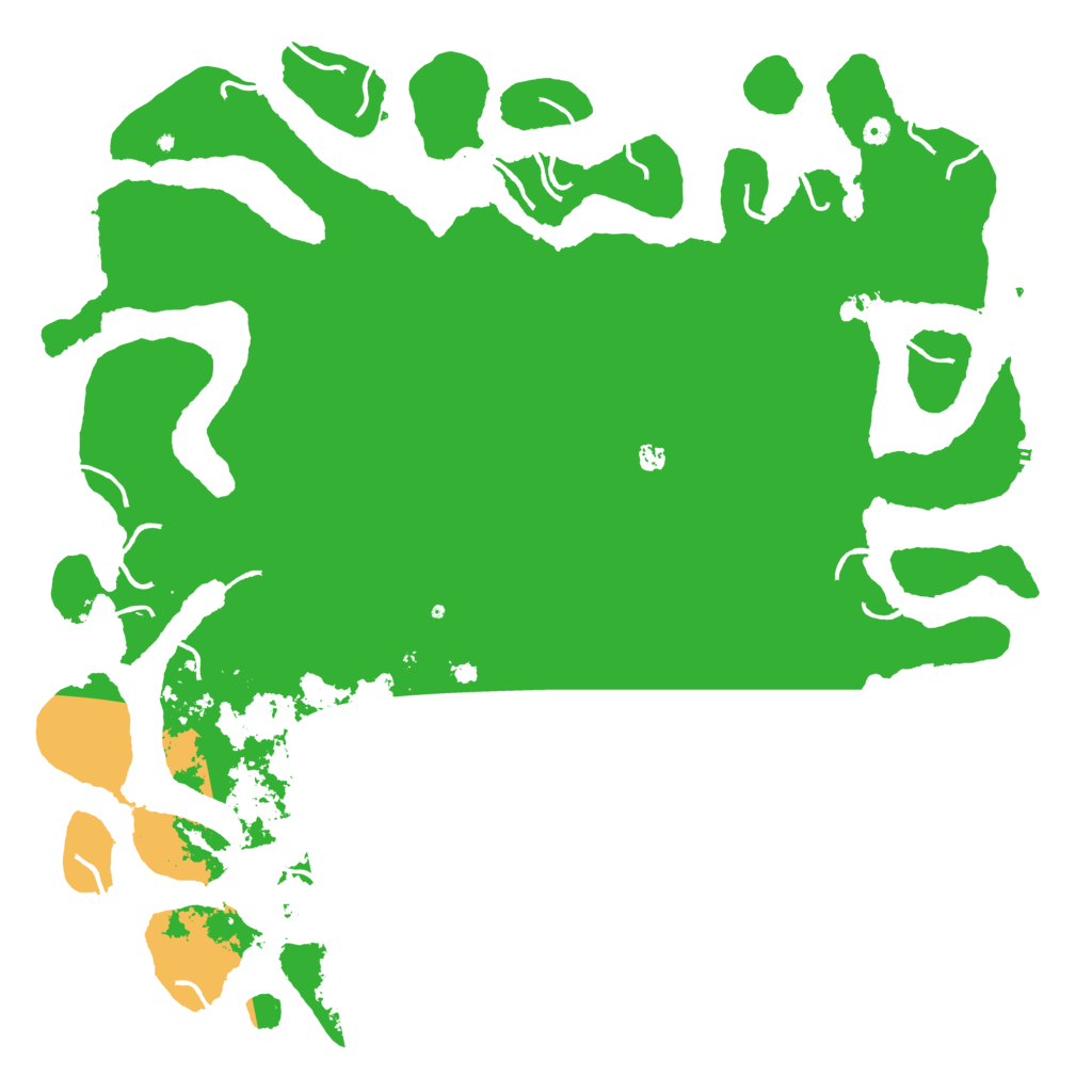 Biome Rust Map: Procedural Map, Size: 6000, Seed: 45454