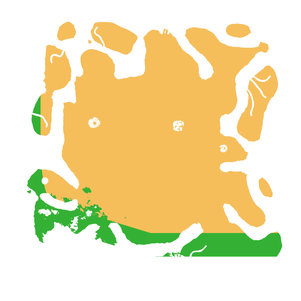 Biome Rust Map: Procedural Map, Size: 4000, Seed: 123457