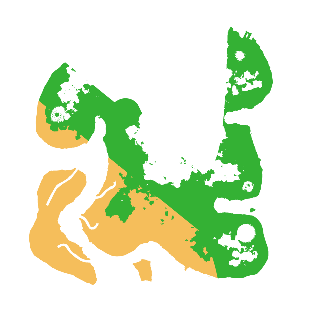 Biome Rust Map: Procedural Map, Size: 3000, Seed: 974897811