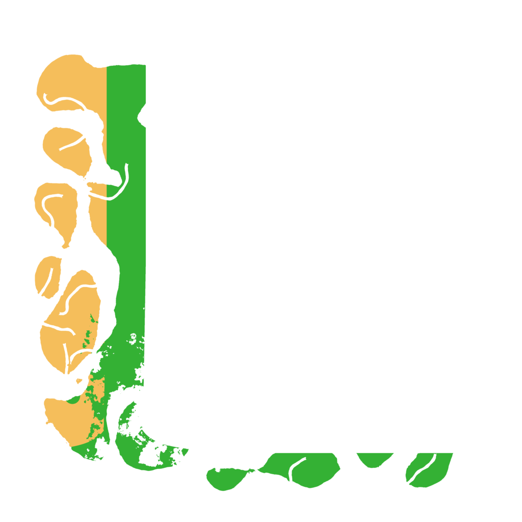 Biome Rust Map: Procedural Map, Size: 4500, Seed: 13575710