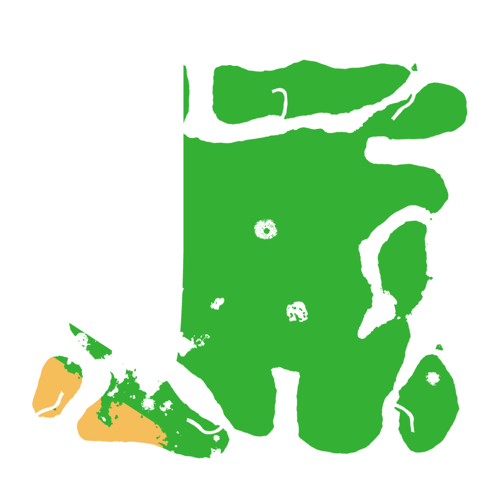 Biome Rust Map: Procedural Map, Size: 3500, Seed: 934888937