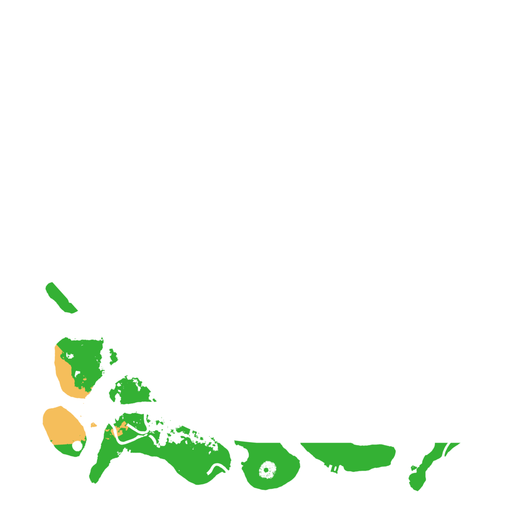 Biome Rust Map: Procedural Map, Size: 4500, Seed: 1890421