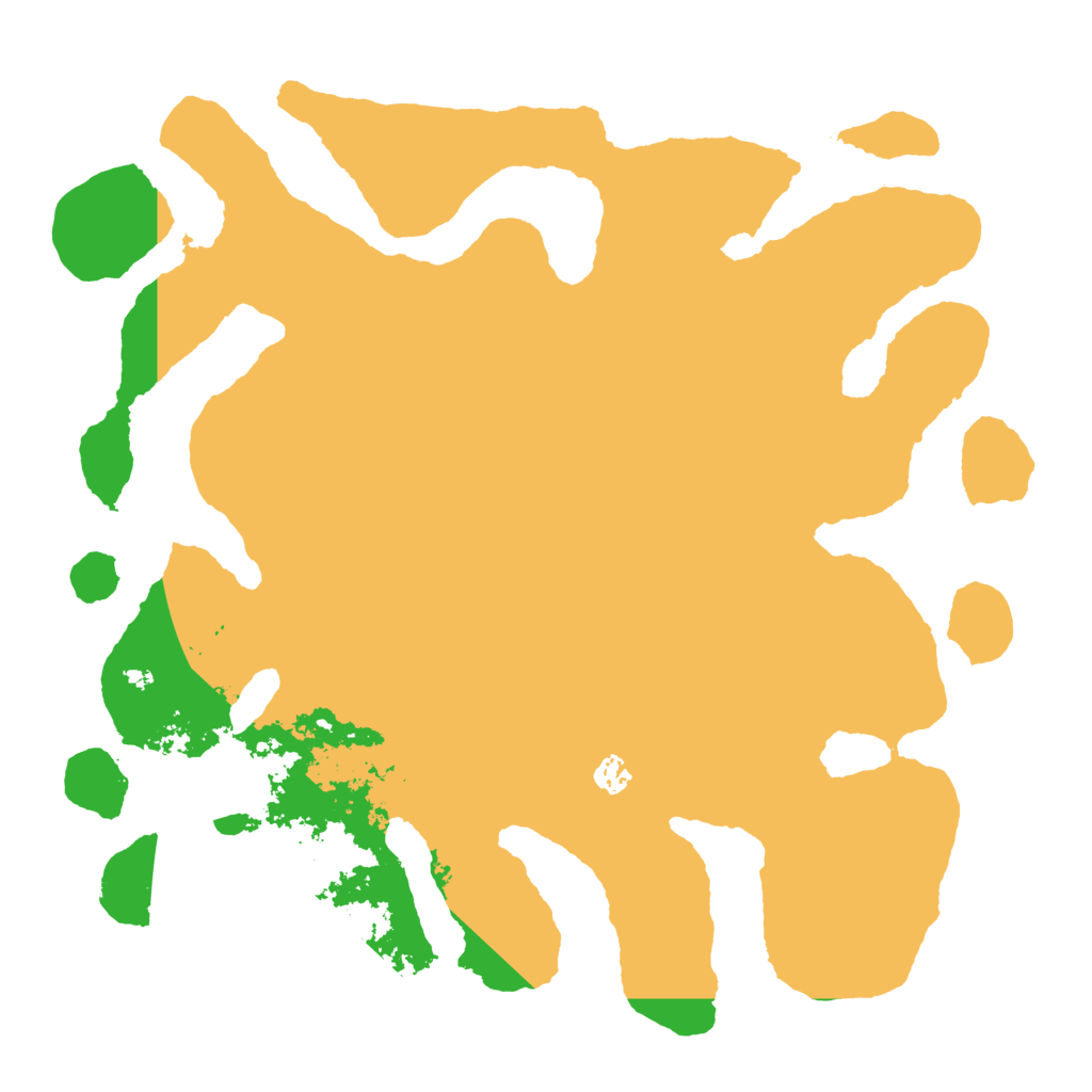 Biome Rust Map: Barren, Size: 4500, Seed: 60312