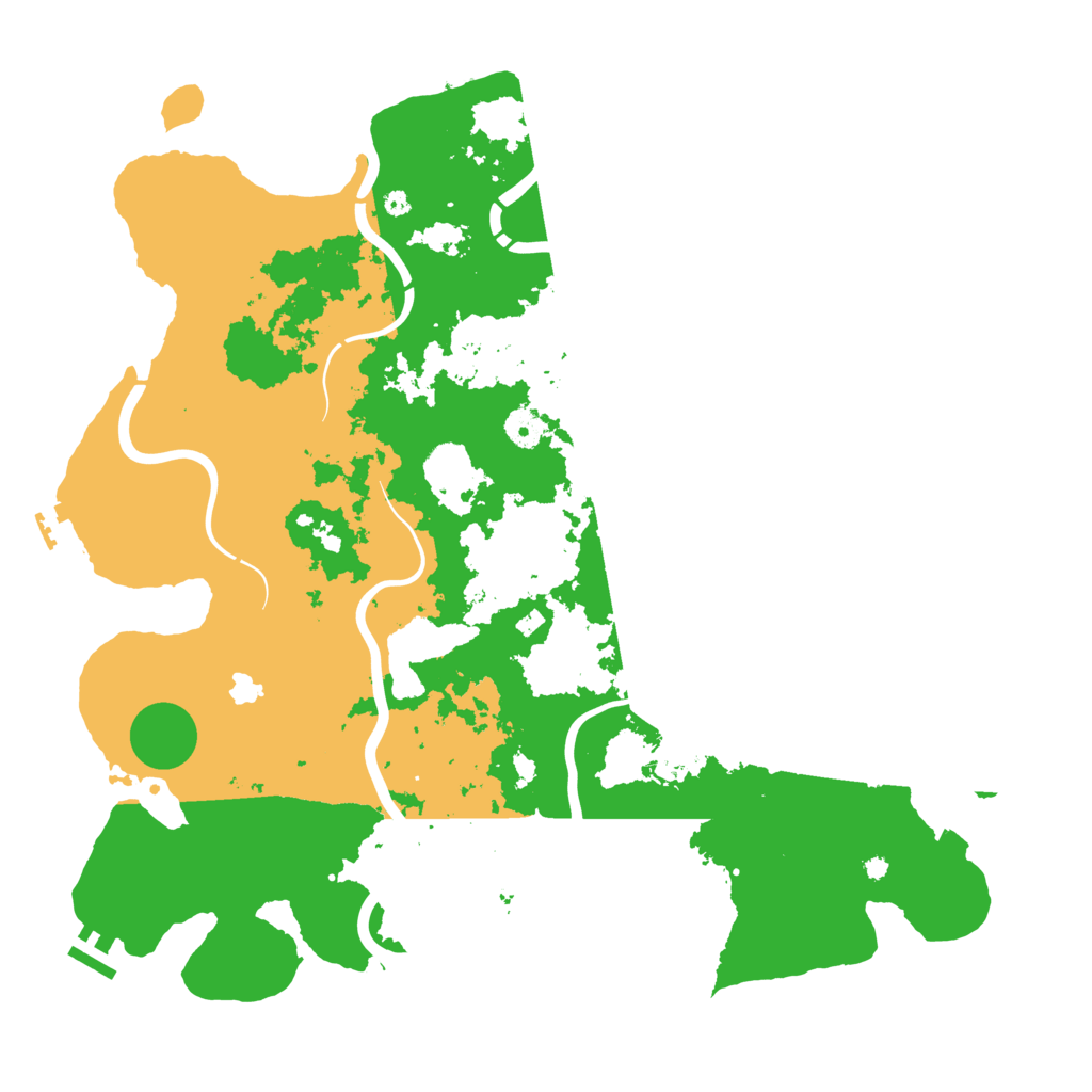 Biome Rust Map: Procedural Map, Size: 4300, Seed: 1652348964