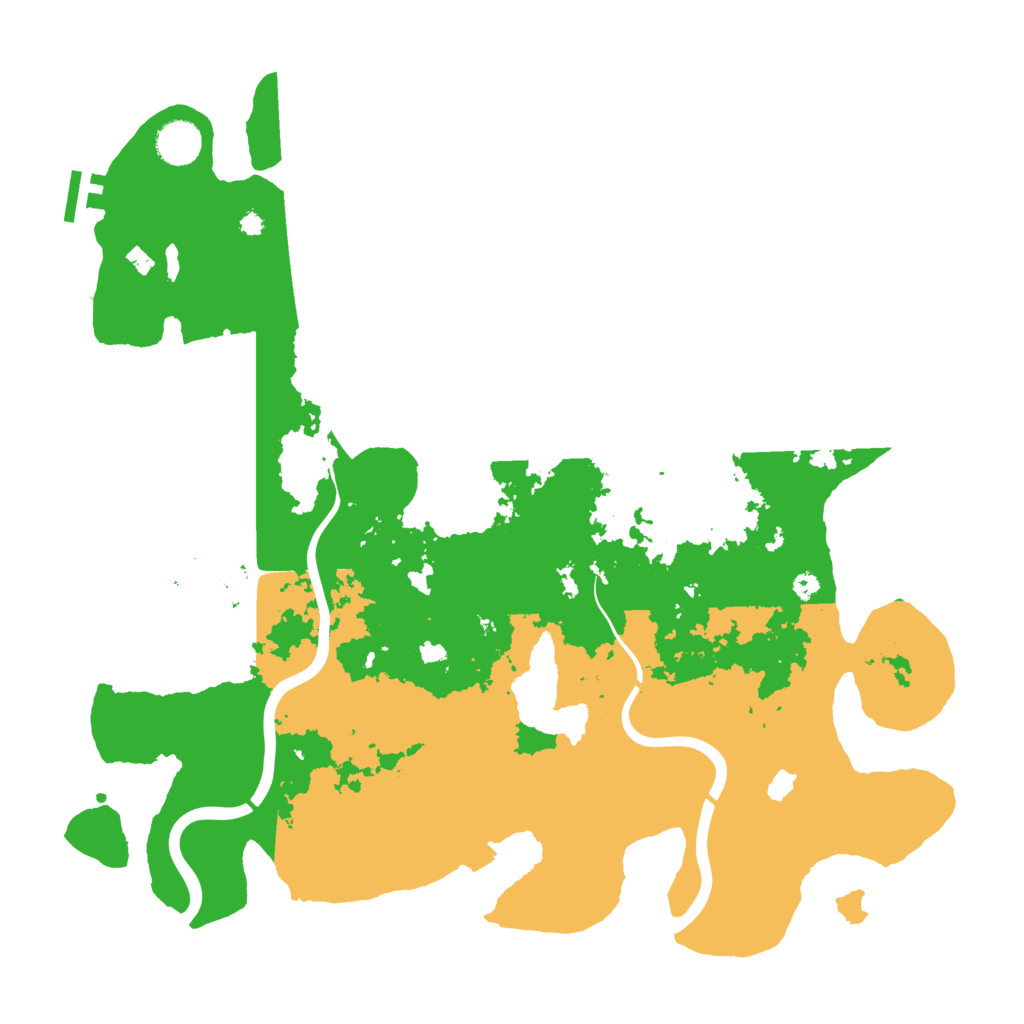 Biome Rust Map: Procedural Map, Size: 4000, Seed: 12021203