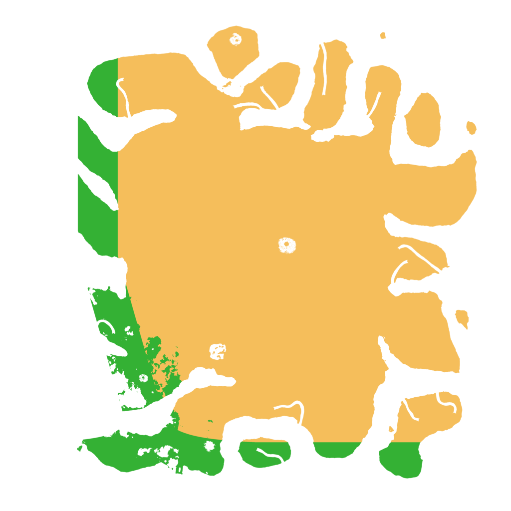 Biome Rust Map: Procedural Map, Size: 4500, Seed: 941639543