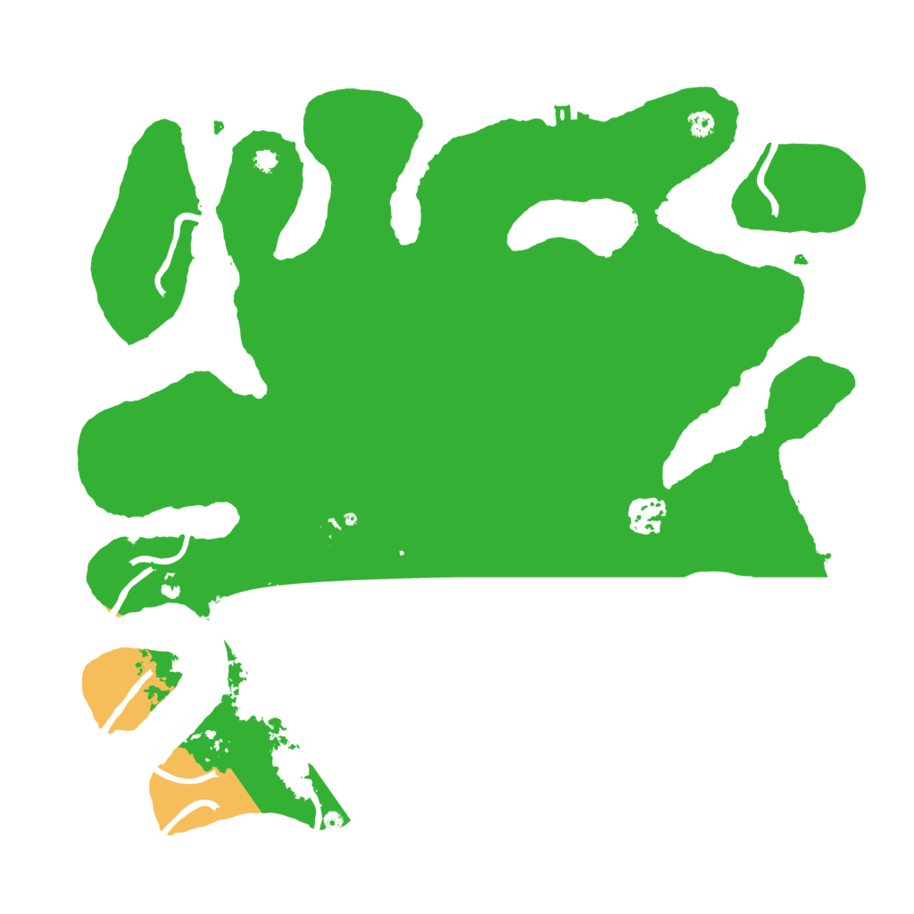 Biome Rust Map: Procedural Map, Size: 3550, Seed: 390335