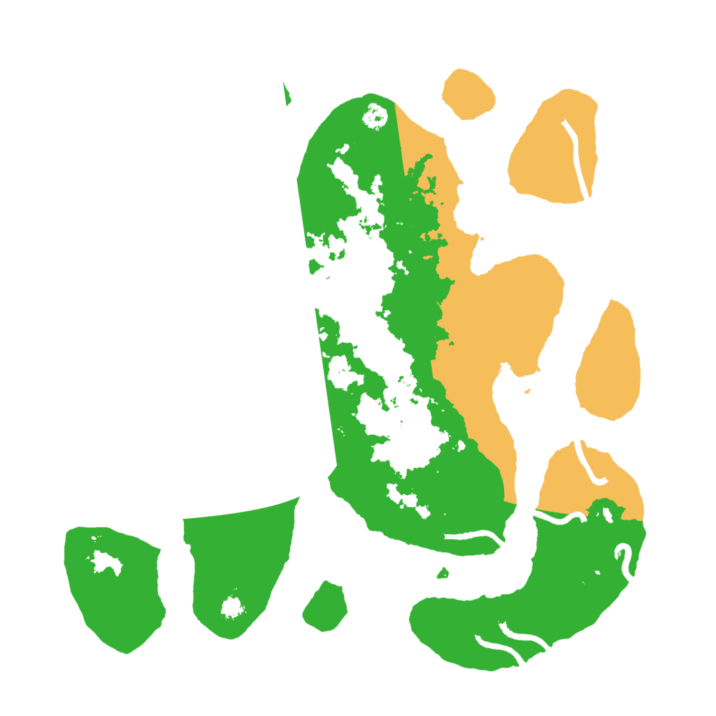 Biome Rust Map: Procedural Map, Size: 3000, Seed: 450492