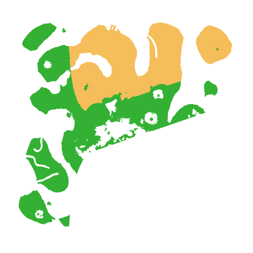 Biome Rust Map: Procedural Map, Size: 3000, Seed: 981343