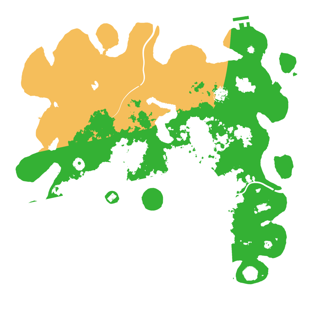 Biome Rust Map: Procedural Map, Size: 4000, Seed: 271602992