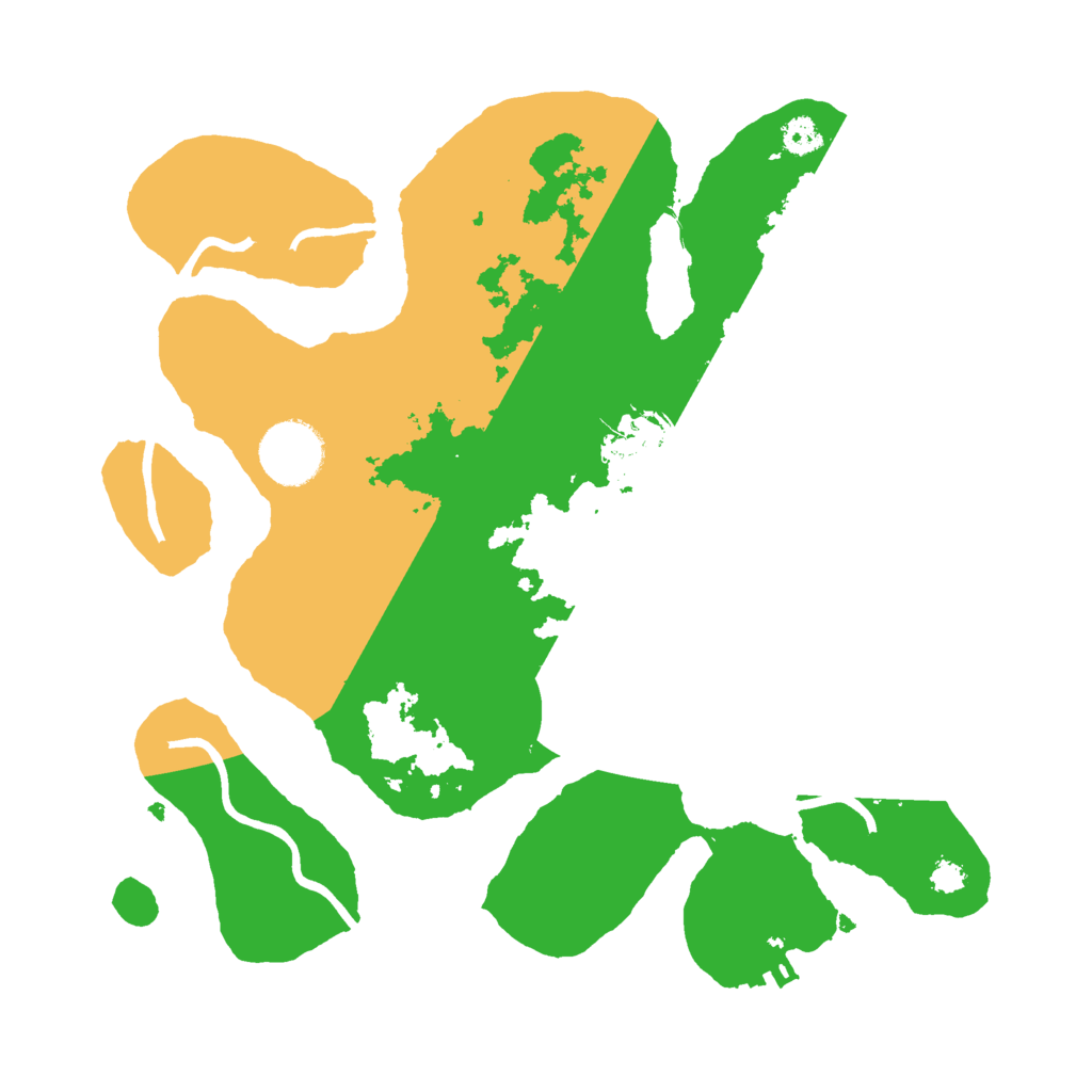 Biome Rust Map: Procedural Map, Size: 3000, Seed: 1687534854
