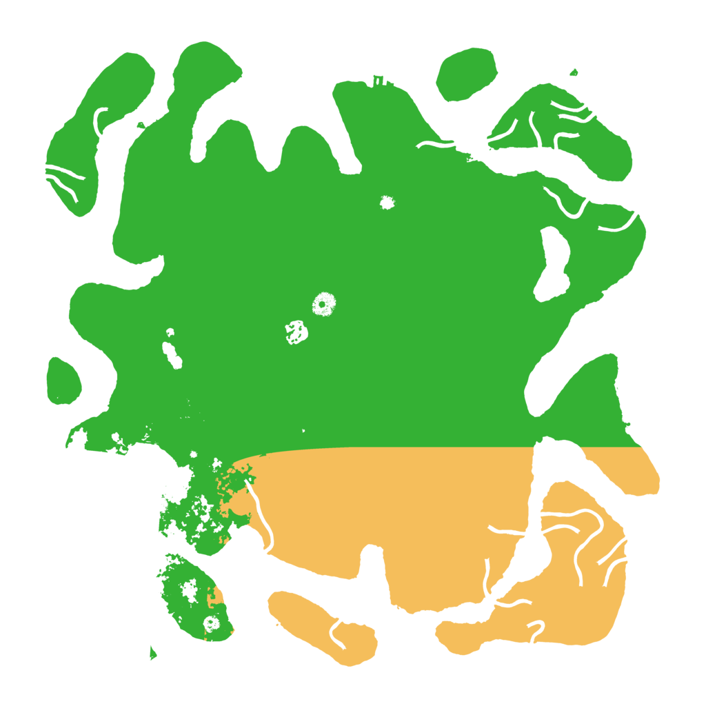 Biome Rust Map: Procedural Map, Size: 4500, Seed: 2449471