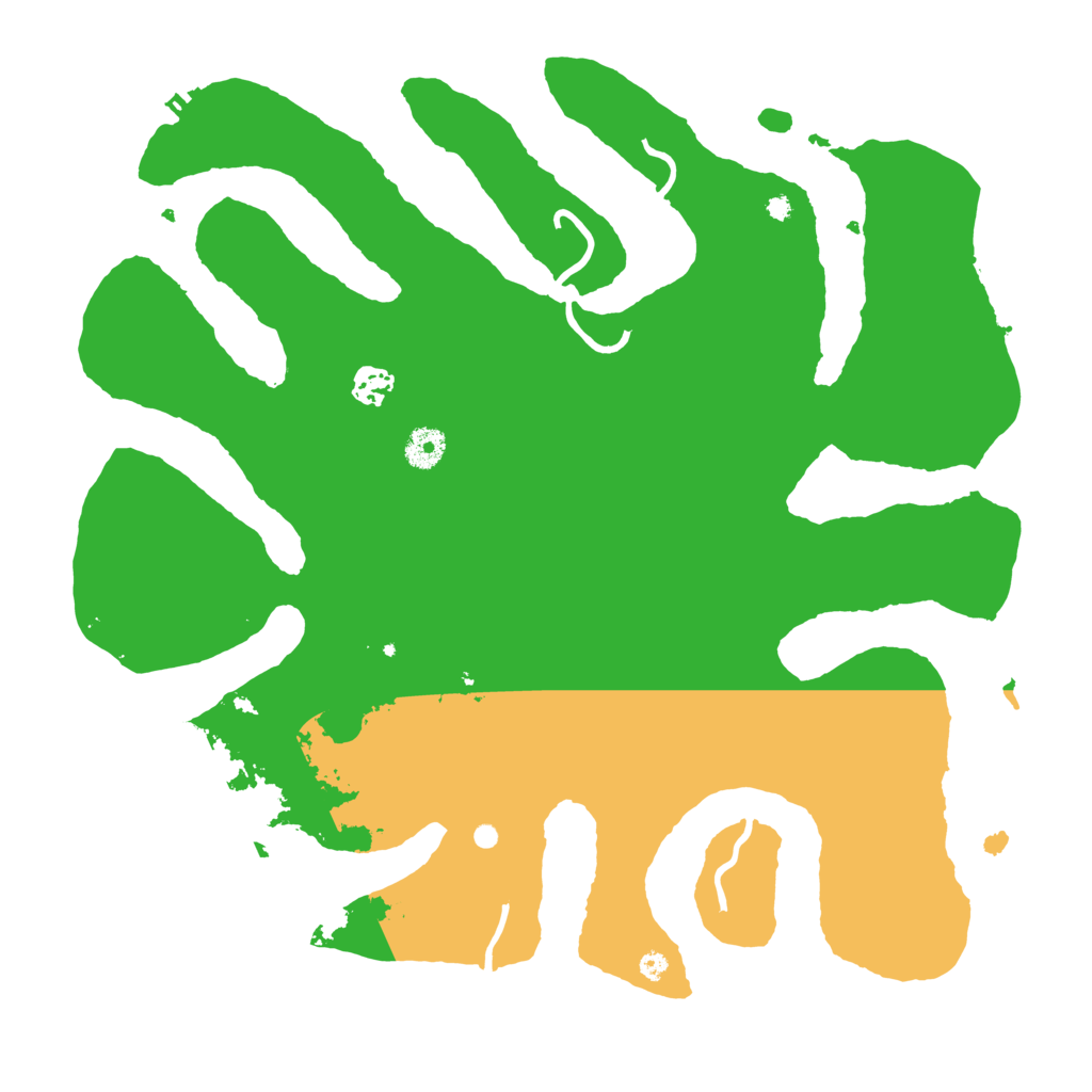 Biome Rust Map: Procedural Map, Size: 4000, Seed: 1234567892