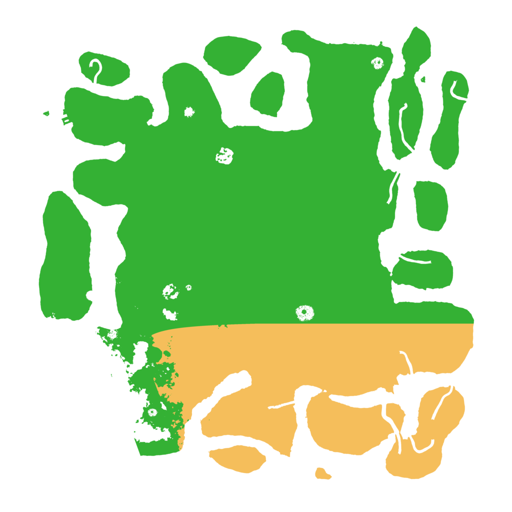 Biome Rust Map: Procedural Map, Size: 4500, Seed: 351093759