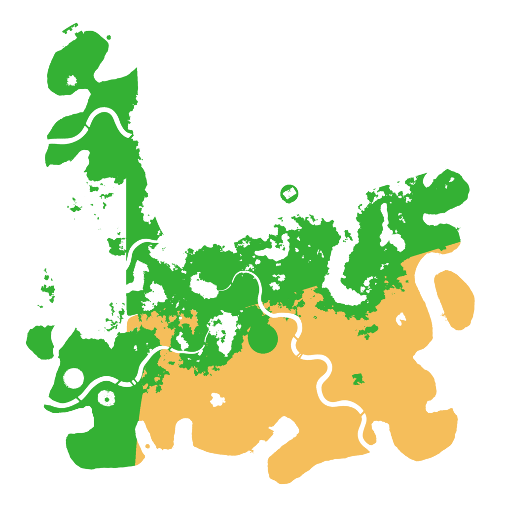 Biome Rust Map: Procedural Map, Size: 4500, Seed: 6122021