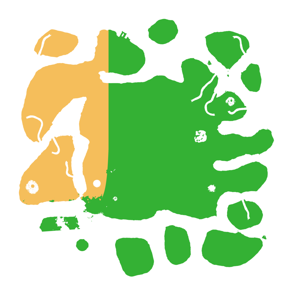 Biome Rust Map: Procedural Map, Size: 3500, Seed: 1376488936