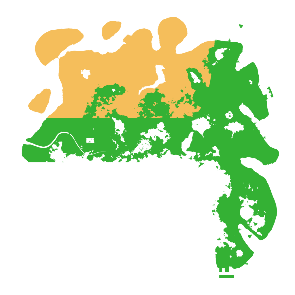 Biome Rust Map: Procedural Map, Size: 4000, Seed: 650665