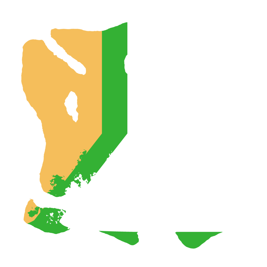 Biome Rust Map: Barren, Size: 3500, Seed: 930391097