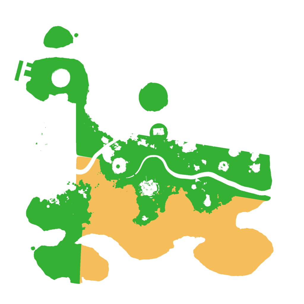 Biome Rust Map: Procedural Map, Size: 3000, Seed: 1035733466