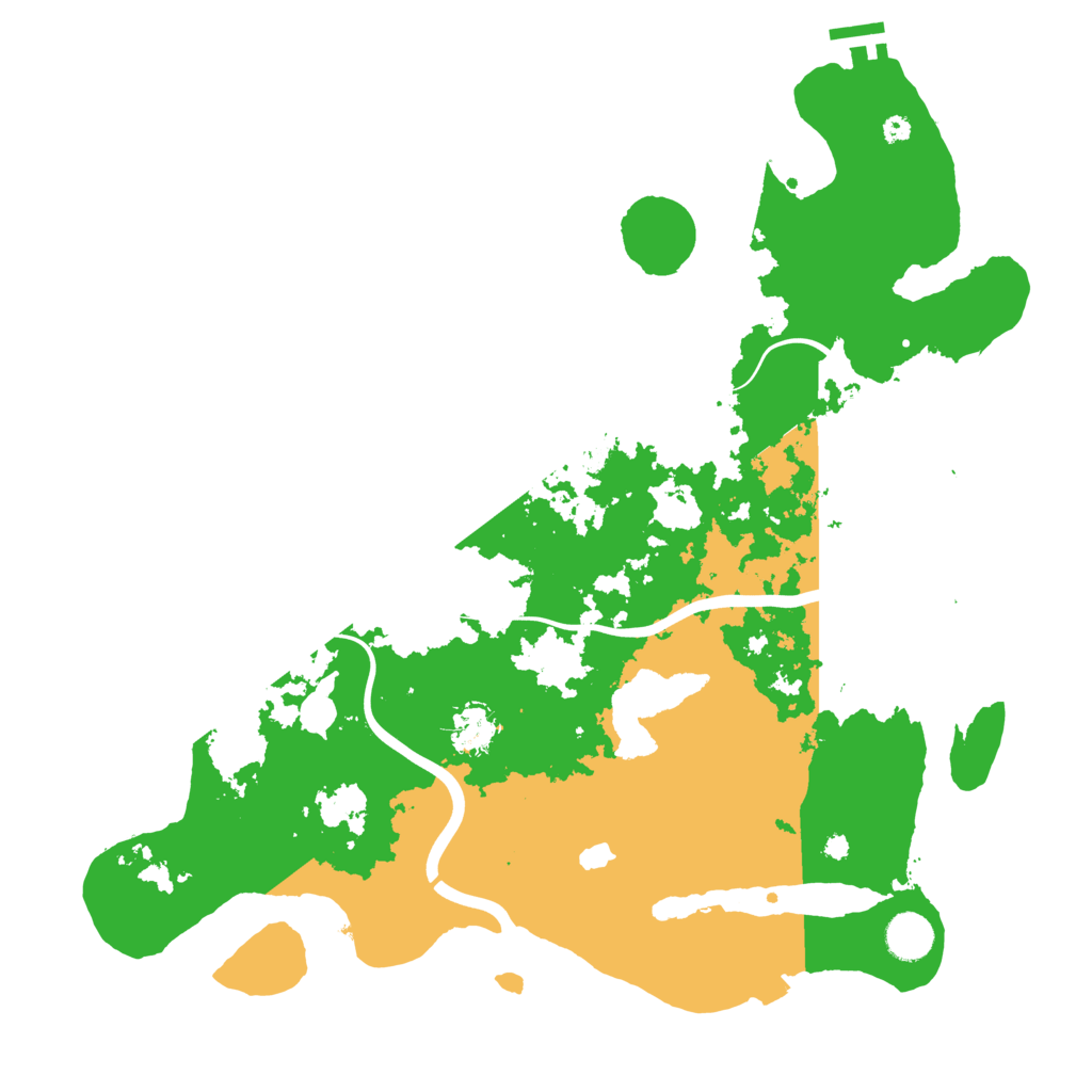 Biome Rust Map: Procedural Map, Size: 4000, Seed: 1398902618