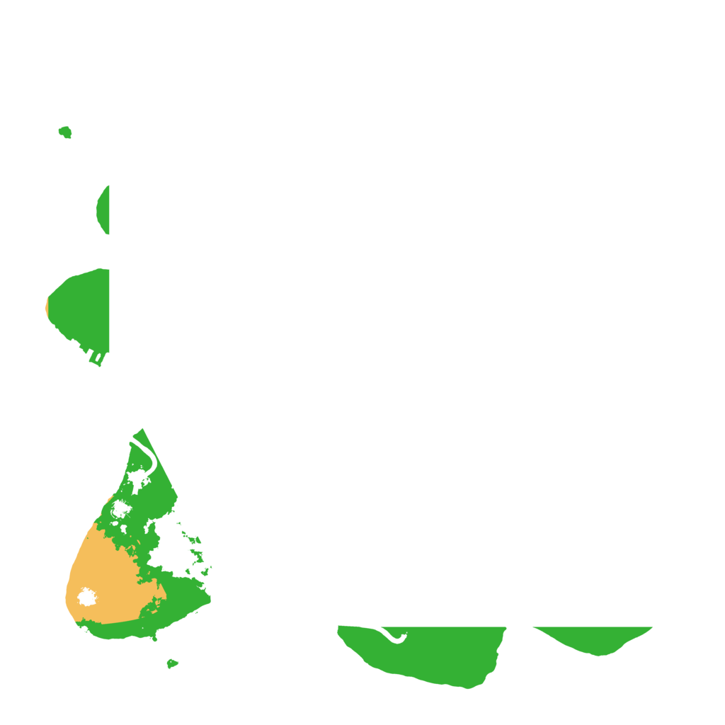 Biome Rust Map: Procedural Map, Size: 3500, Seed: 451752962