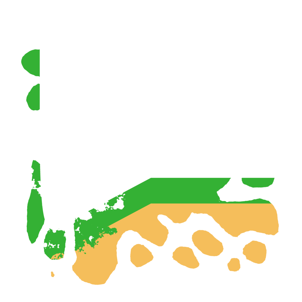 Biome Rust Map: Barren, Size: 4000, Seed: 81221