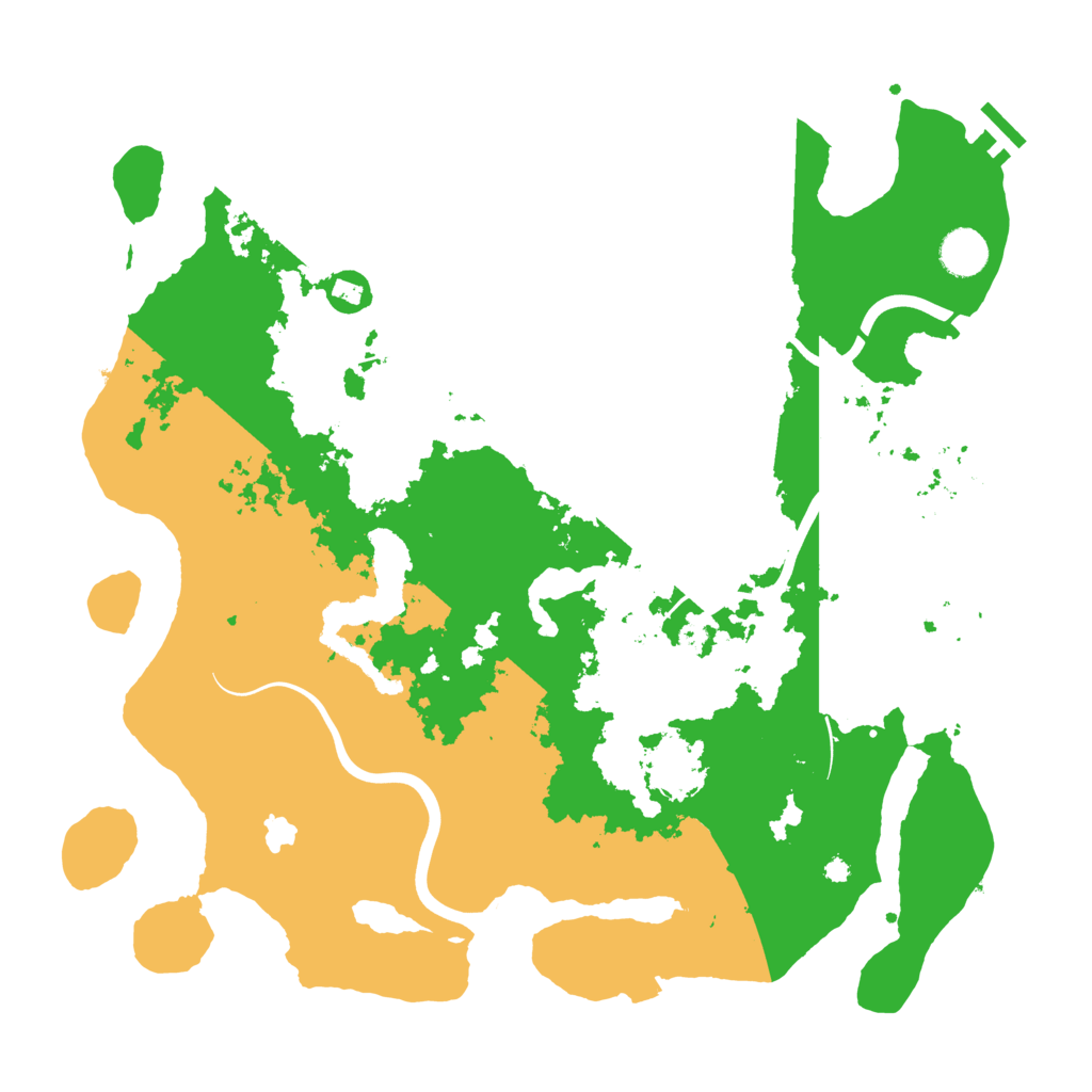 Biome Rust Map: Procedural Map, Size: 4000, Seed: 847262554