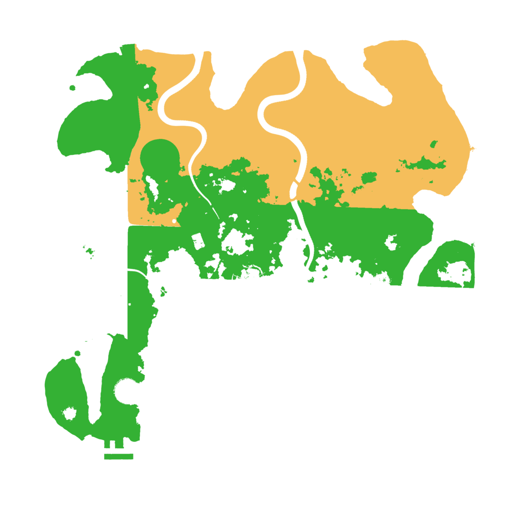 Biome Rust Map: Procedural Map, Size: 3550, Seed: 744750