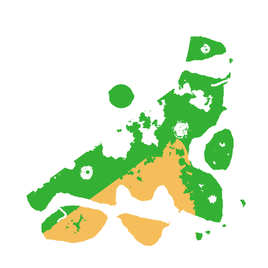 Biome Rust Map: Procedural Map, Size: 3000, Seed: 266648