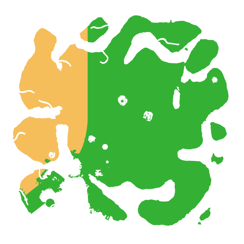 Biome Rust Map: Procedural Map, Size: 3800, Seed: 1540378883