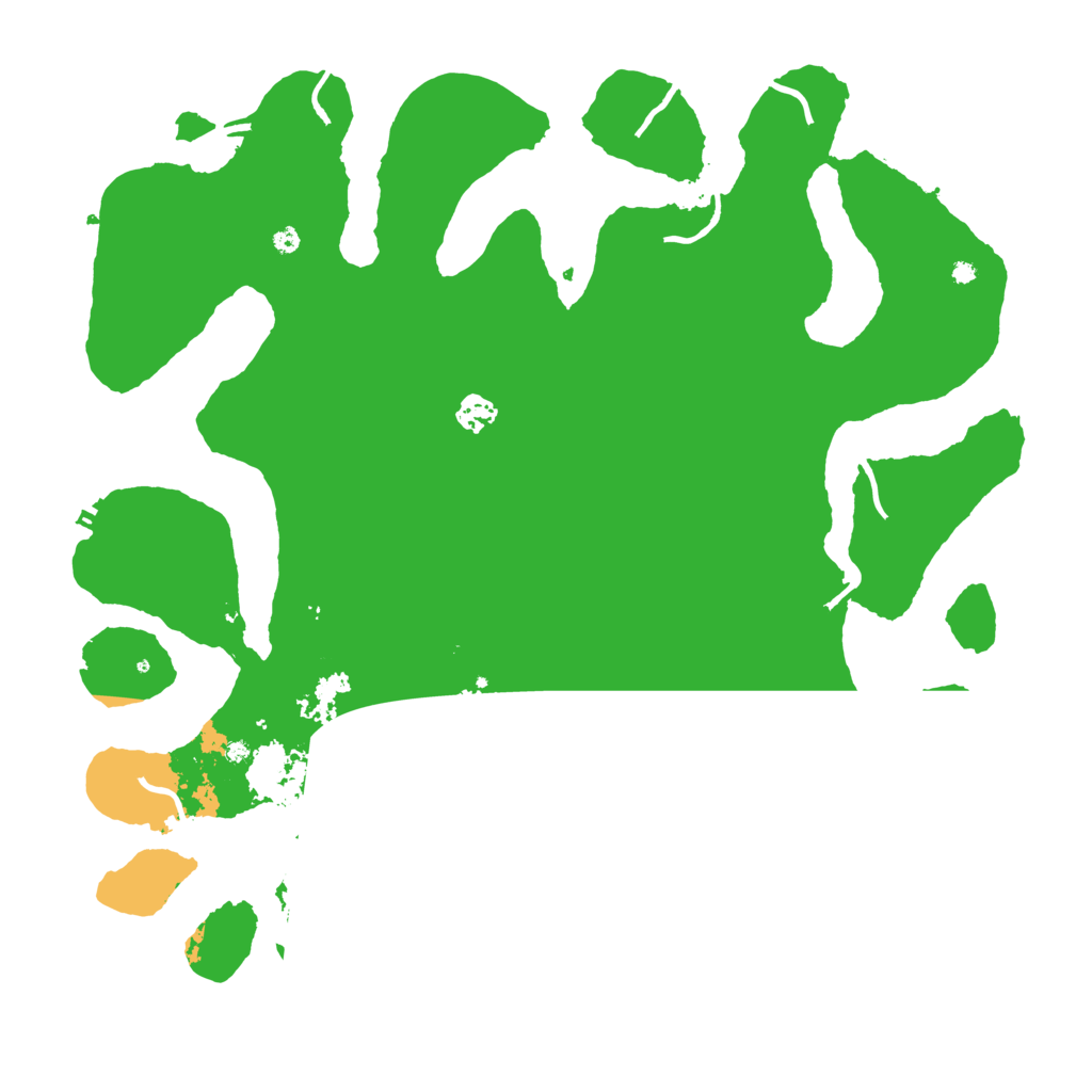 Biome Rust Map: Procedural Map, Size: 4300, Seed: 624854503