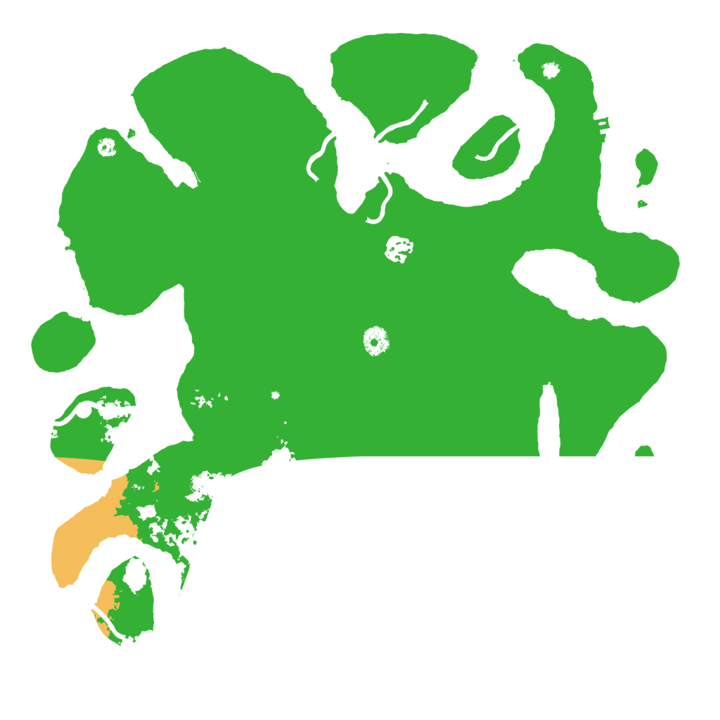 Biome Rust Map: Procedural Map, Size: 3950, Seed: 536113766