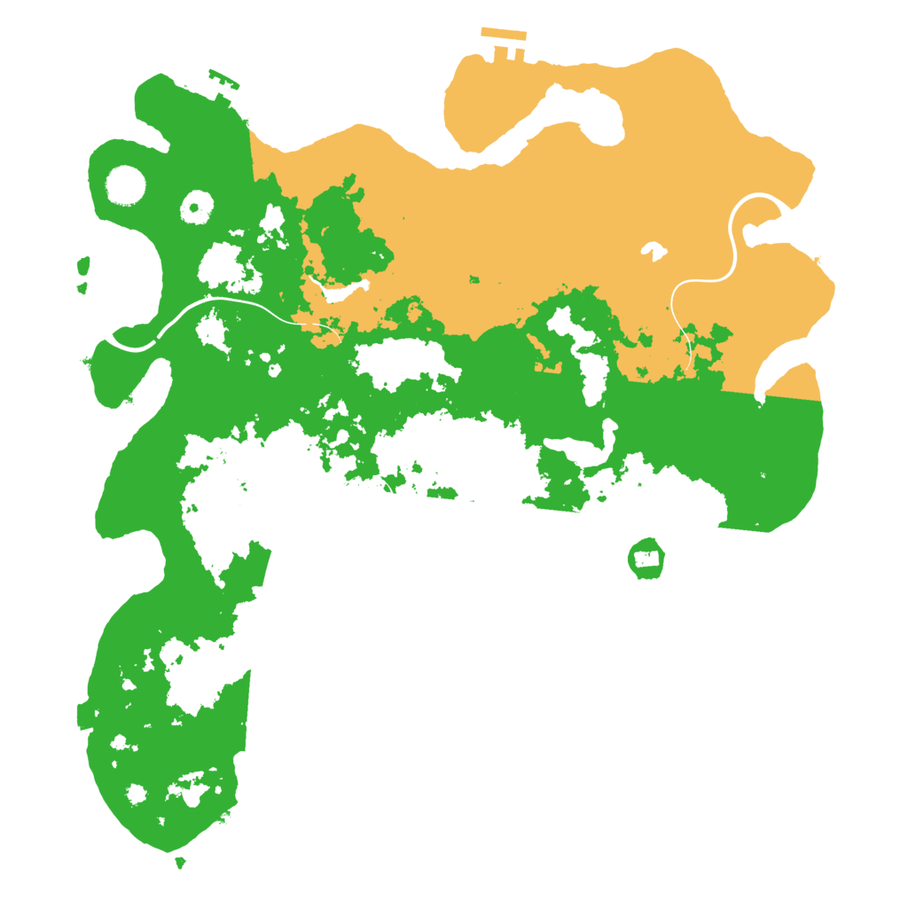 Biome Rust Map: Procedural Map, Size: 4050, Seed: 923191528