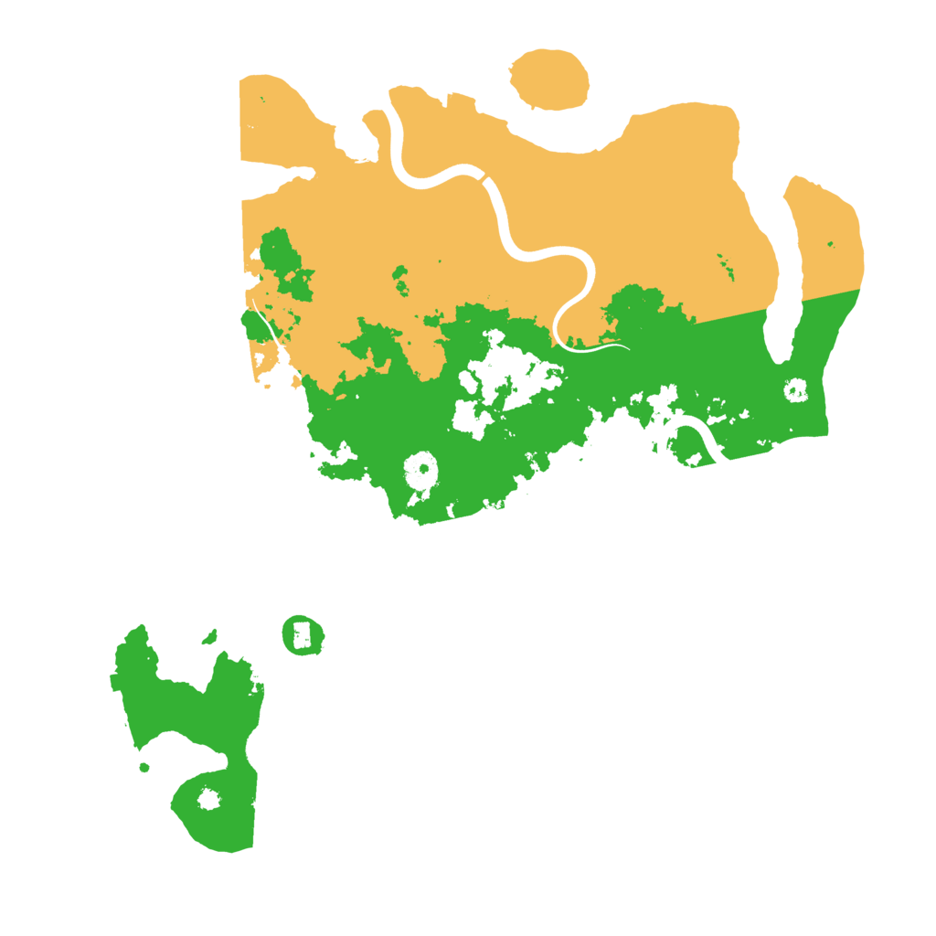 Biome Rust Map: Procedural Map, Size: 3850, Seed: 2011617568