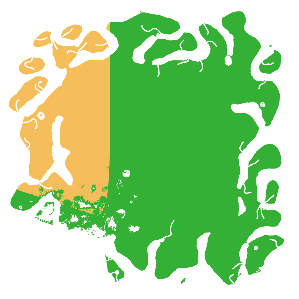 Biome Rust Map: Procedural Map, Size: 6000, Seed: 95795759