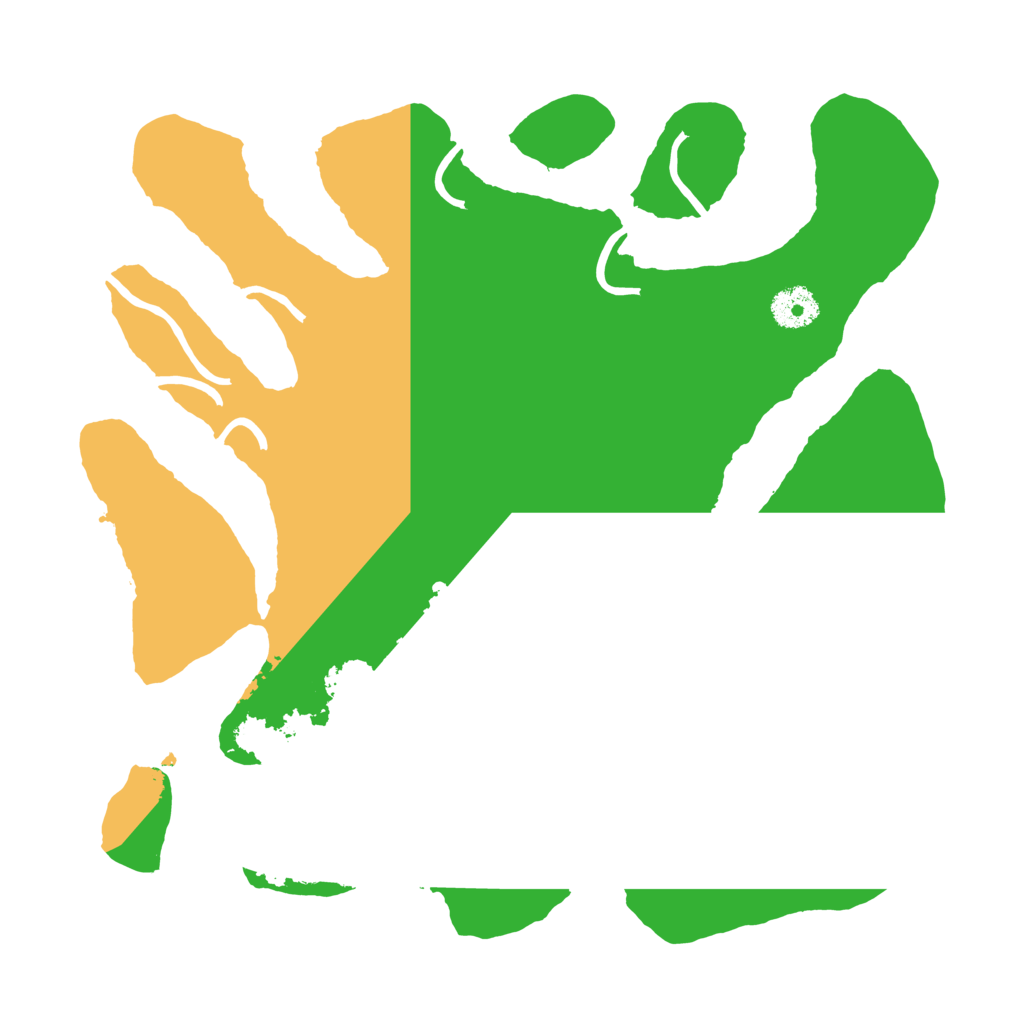 Biome Rust Map: Procedural Map, Size: 3500, Seed: 6941969