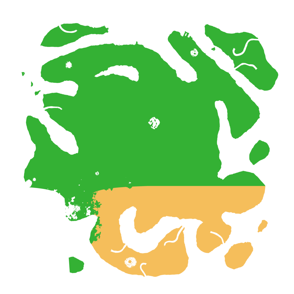 Biome Rust Map: Procedural Map, Size: 4000, Seed: 34285869