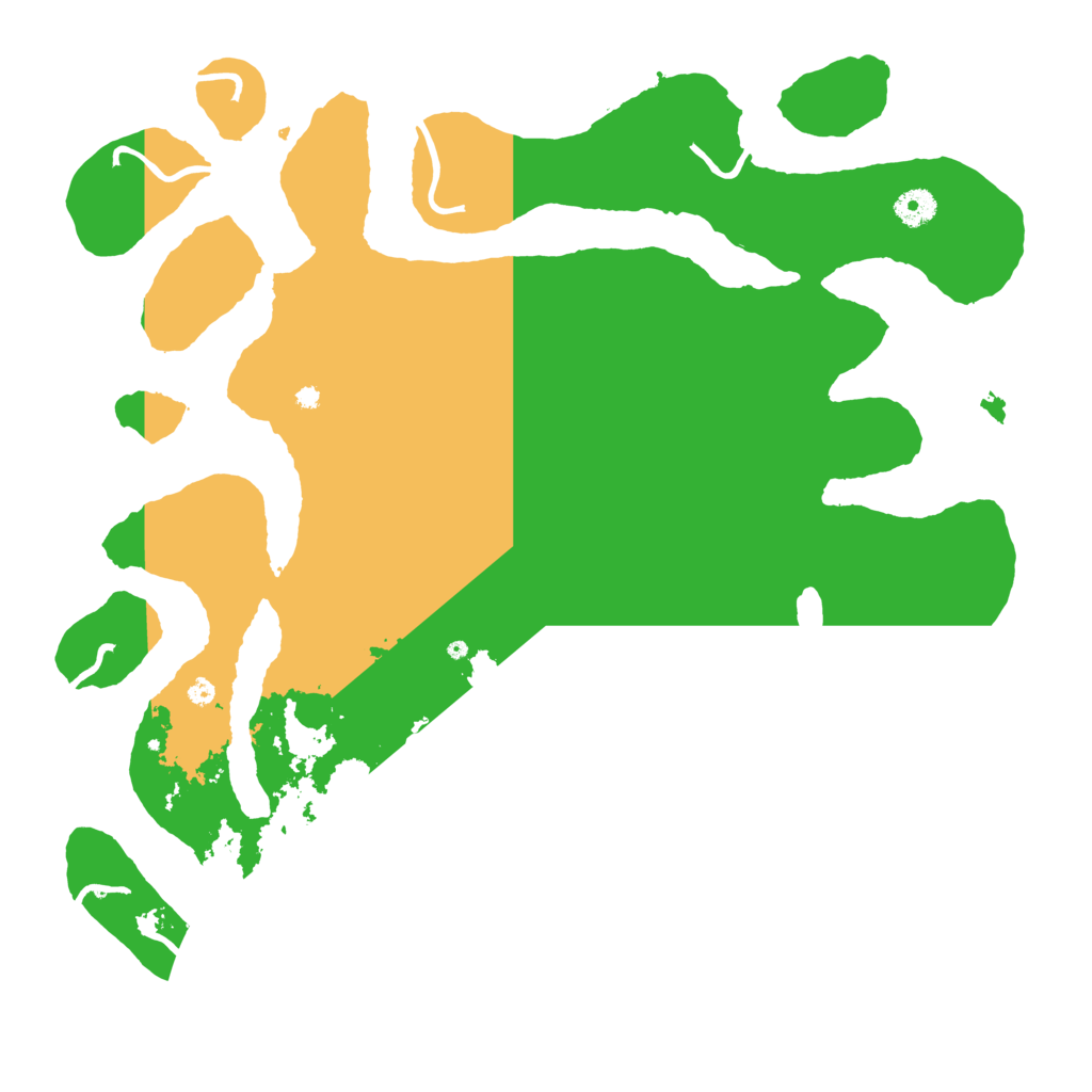 Biome Rust Map: Procedural Map, Size: 4200, Seed: 1231993627