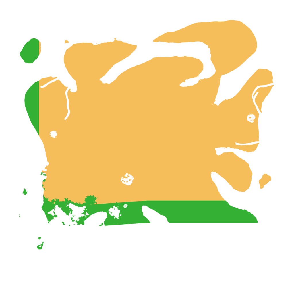 Biome Rust Map: Procedural Map, Size: 3700, Seed: 1051868817