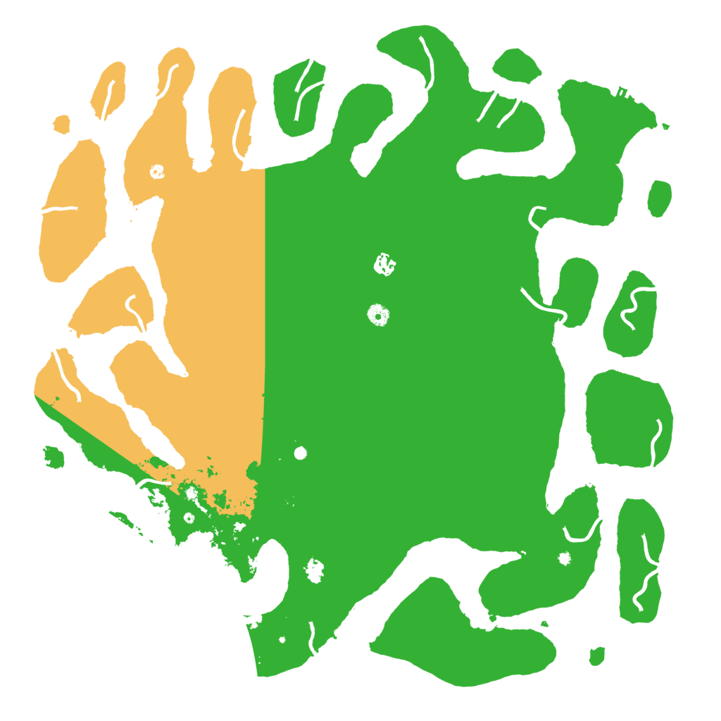 Biome Rust Map: Procedural Map, Size: 5000, Seed: 3817