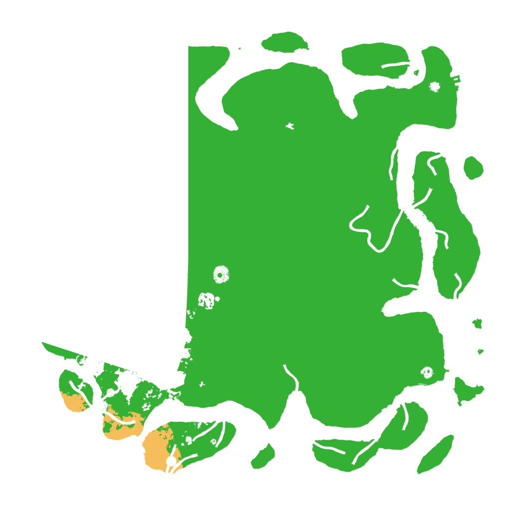 Biome Rust Map: Procedural Map, Size: 4500, Seed: 3216542