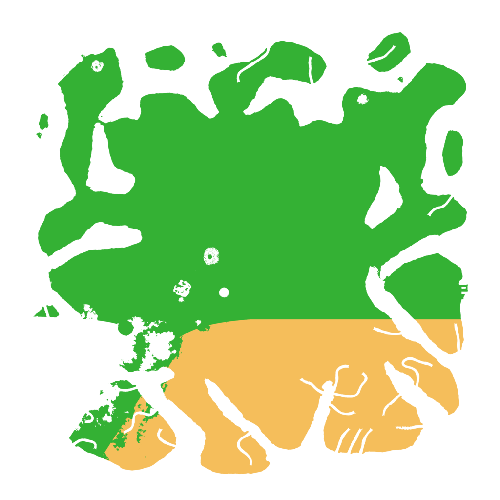 Biome Rust Map: Procedural Map, Size: 4500, Seed: 2048175210