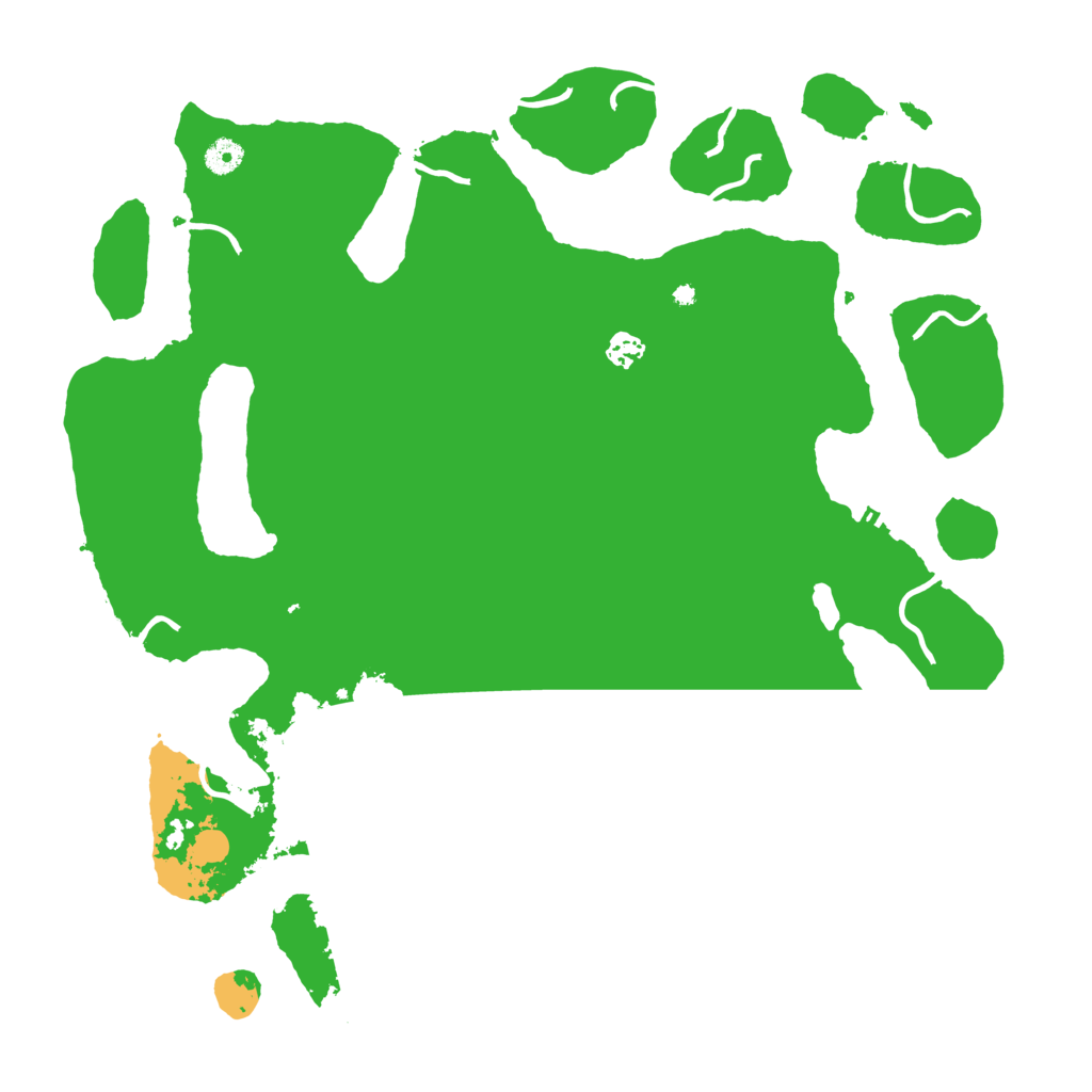 Biome Rust Map: Procedural Map, Size: 4500, Seed: 629248851