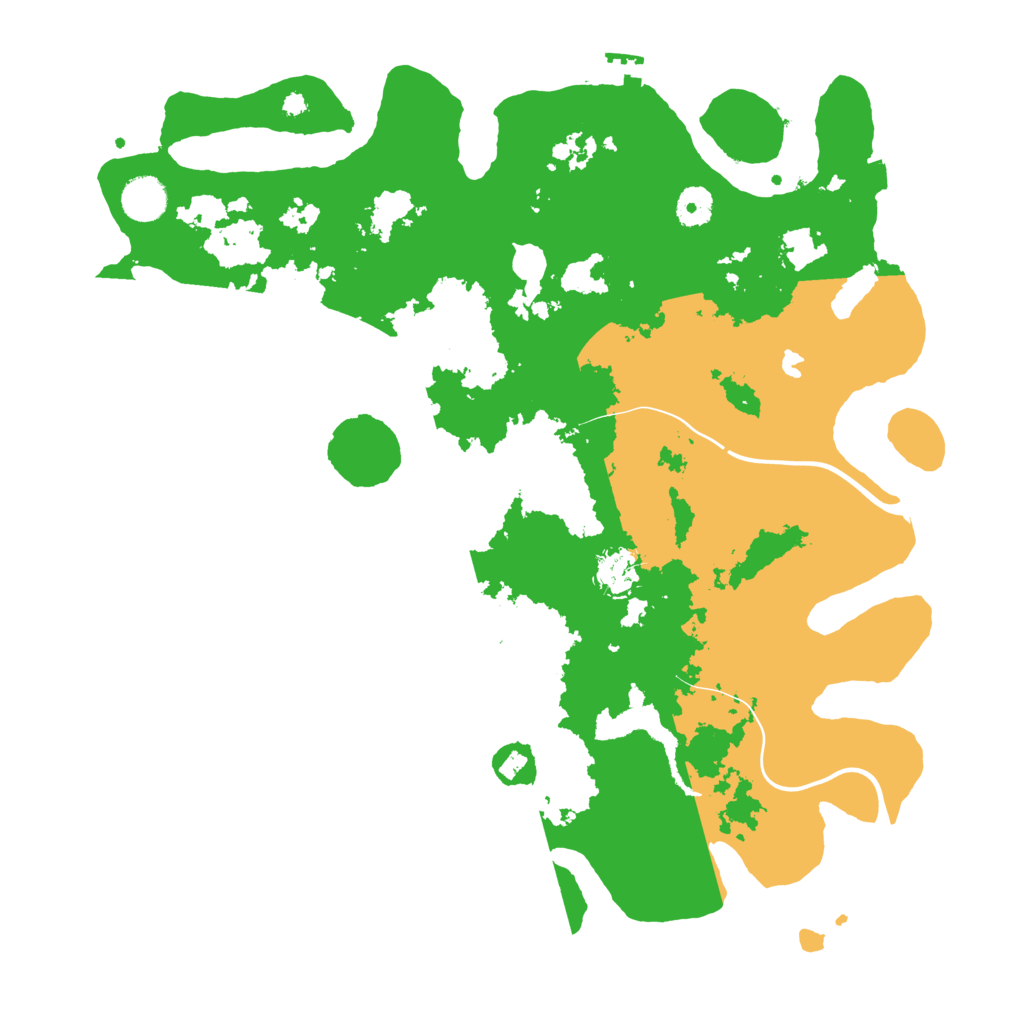 Biome Rust Map: Procedural Map, Size: 4000, Seed: 1270603757