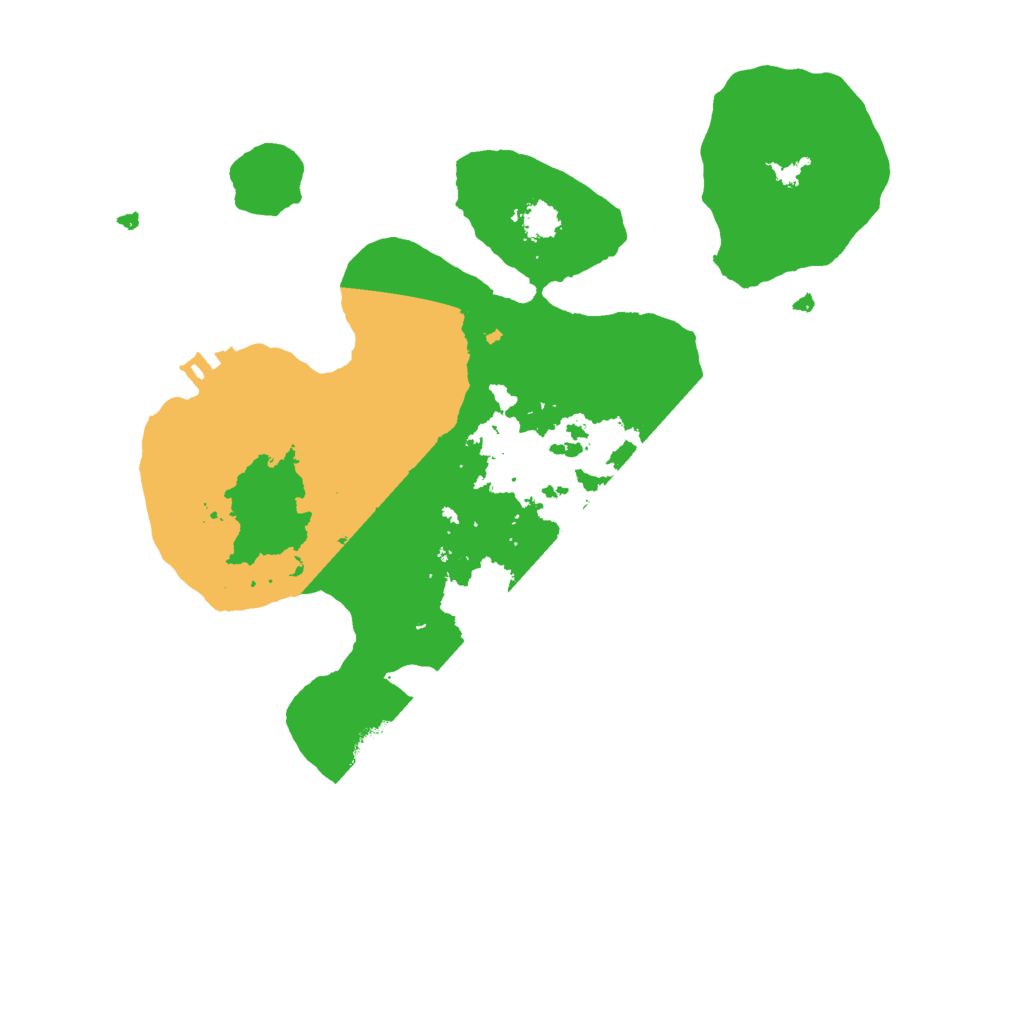 Biome Rust Map: Procedural Map, Size: 2500, Seed: 1701769063