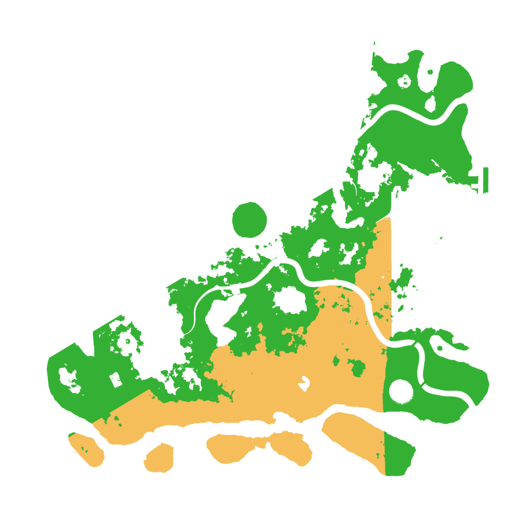 Biome Rust Map: Procedural Map, Size: 4000, Seed: 1191890988