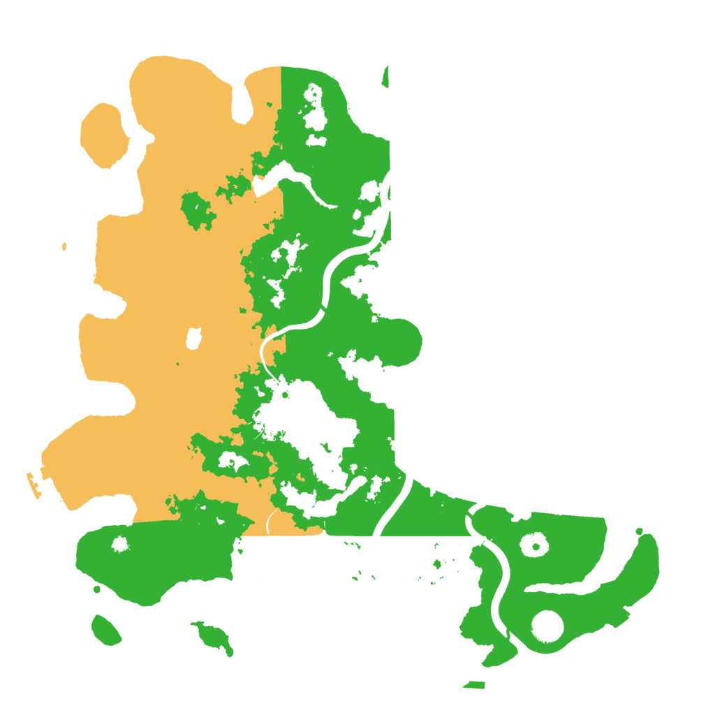 Biome Rust Map: Procedural Map, Size: 4000, Seed: 1258641900