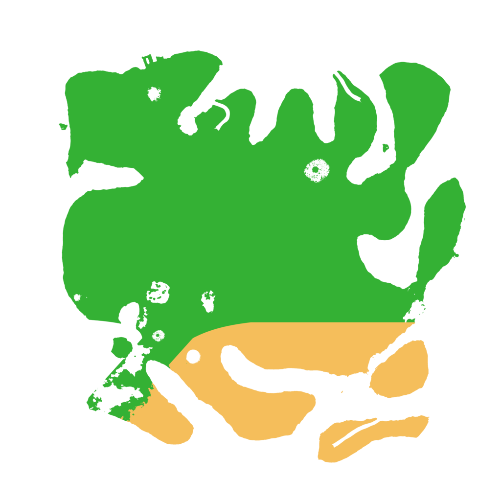 Biome Rust Map: Procedural Map, Size: 3250, Seed: 98082783